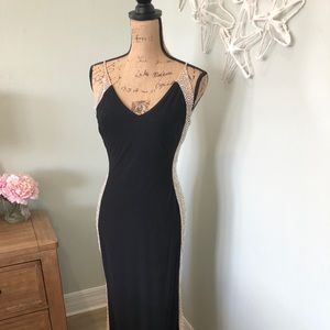 Xscape beaded evening dress, size 4
